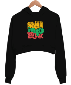 Still in to You Kadın Crop Hoodie Kapüşonlu Sweatshirt