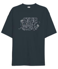 Stop Wars Oversize Unisex Tişört