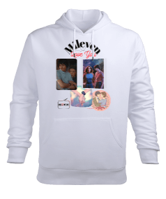 STRANGER THİNGS Eleven ve Mike Erkek Kapüşonlu Hoodie Sweatshirt