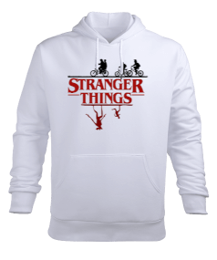 Stranger Things Erkek Kapüşonlu Hoodie Sweatshirt