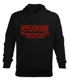 Stranger Things Erkek Kapüşonlu Hoodie Sweatshirt