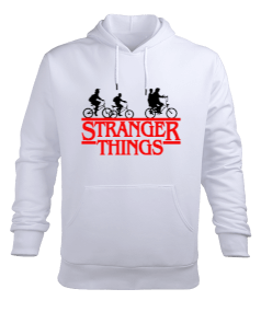 Stranger Things Erkek Kapüşonlu Hoodie Sweatshirt