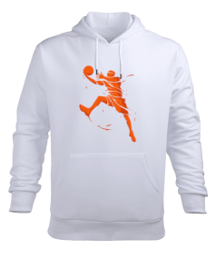 Street Basketball Erkek Kapüşonlu Hoodie Sweatshirt