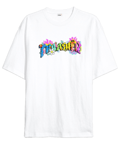 Street-On Thrasher Oversize Unisex Tişört