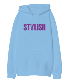 Stylish Oversize Unisex Kapüşonlu Sweatshirt