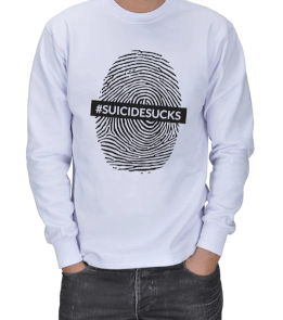 SUICIDESUCKS ERKEK SWEATSHIRT