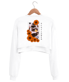 SUNFLOWER | look Kadın Crop Sweatshirt