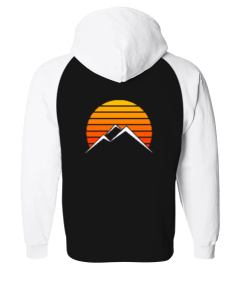 sunrise on the mountain Orjinal Reglan Hoodie Unisex Sweatshirt