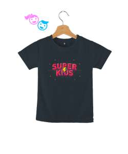 Süper Çocuk - Süper Kid Füme Çocuk Unisex