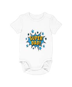 Super Dad Beyaz Bebek Zıbını