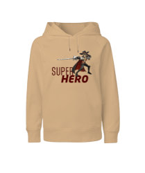 Super Hero Camel Çocuk Unisex Hoodie Kapüşonlu