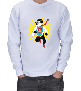 Süper Panda ERKEK SWEATSHIRT