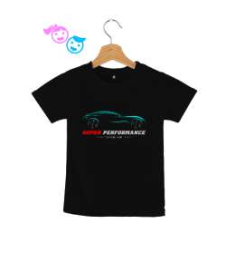 Super Performance - Car V1 Siyah Çocuk Unisex