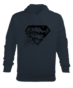 Superbats Erkek Kapüşonlu Hoodie Sweatshirt