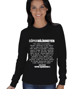 Süperbilinmeyen 17 KADIN SWEATSHIRT