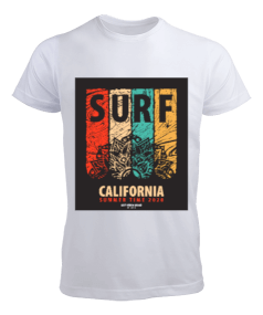 Surf Tasarımlı Erkek Tişört