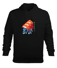 Sushi Addict Erkek Kapüşonlu Hoodie Sweatshirt