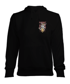 Sword Rabbit Kadın Kapüşonlu Hoodie Sweatshirt Kadın Kapşonlu Hoodie Sweatshirt