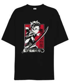 Tanjiro Kamado - Demon Slayer Oversize Unisex Tişört