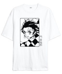 Tanjiro Kamado - Demon Slayer Oversize Unisex Tişört