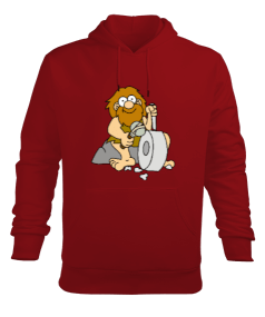 Taş devri Erkek Kapüşonlu Hoodie Sweatshirt