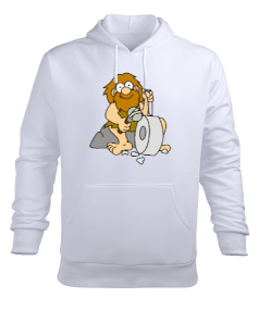 Taş devri Erkek Kapüşonlu Hoodie Sweatshirt