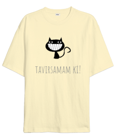 TAVIRSAMAM Kİ Oversize Unisex Tişört