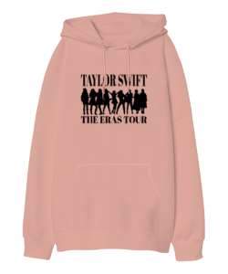 Taylor Swift Eras Tour Yavru Ağzı Oversize Unisex Kapüşonlu Sweatshirt