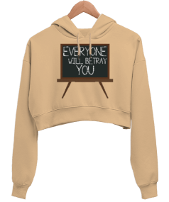 Taylor swift midnights antihero Kadın Crop Hoodie Kapüşonlu Sweatshirt