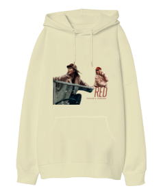 Taylor Swift Red Taylors Version Oversize Unisex Kapüşonlu Sweatshirt