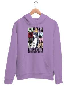 Taylor Swift The Eras Tour swiftie Lila Unisex Kapşonlu Sweatshirt