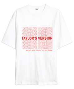Taylors Version Oversize Unisex Tişört