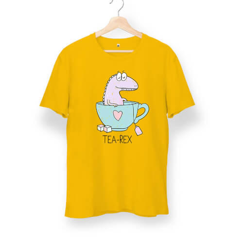 Tea-Rex Unisex Kısa Kol Tişört