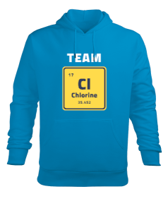 Team Chlorine Erkek Kapüşonlu Hoodie Sweatshirt