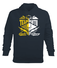 Team Moto Erkek Kapüşonlu Hoodie Sweatshirt