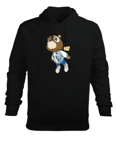 Teddy Bear Erkek Kapüşonlu Hoodie Sweatshirt