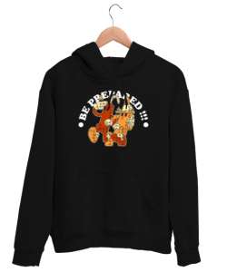 Tehlikeli İkili - Çakmak - Dinamit Siyah Unisex Kapşonlu Sweatshirt