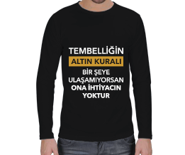 Tembel Erkek Uzun Kol