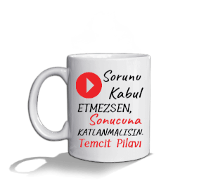 TEMCİT PİLAVI Beyaz Kupa Bardak