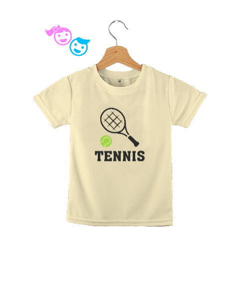 Tisho - Tenis - Tennis Krem Çocuk Unisex