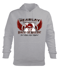 Thats Hearsay Brewing Co. Home Of the Mega Pint Happy Hour Erkek Kapüşonlu Hoodie Sweatshirt