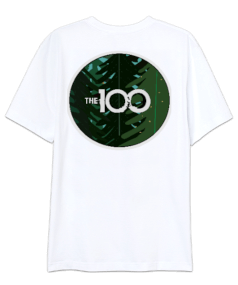 The 100 özel çizim Oversize Unisex Tişört