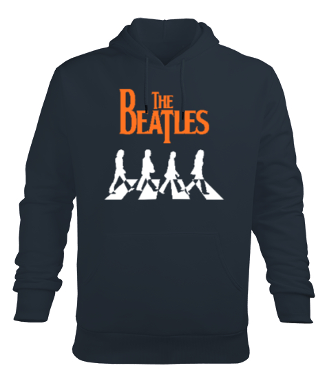 The Beatles V1 Füme Erkek Kapüşonlu Hoodie Sweatshirt