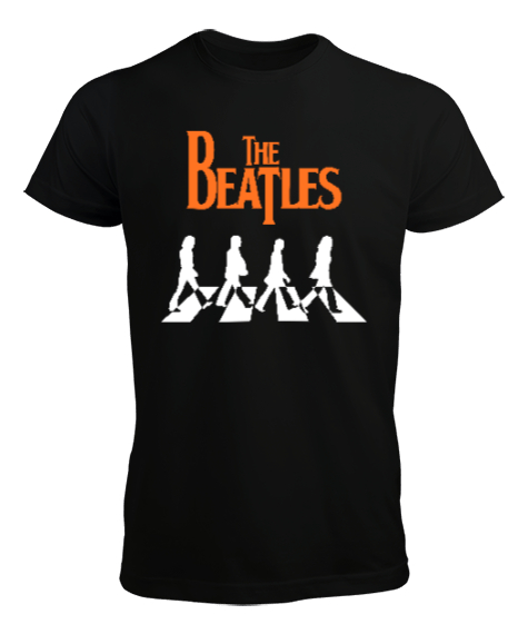 The Beatles V1 Siyah Erkek Tişört