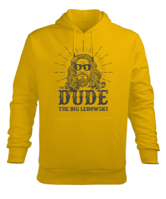 The Big Lebowski - Dude Erkek Kapüşonlu Hoodie Sweatshirt