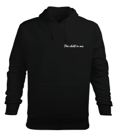 The child in me. Erkek Kapüşonlu Hoodie Sweatshirt