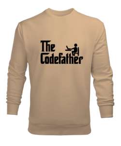 The Codefather - Coder - Yazılımcı - Programcı Camel Erkek Sweatshirt