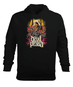 The Devil Wears Prada Tasarım Baskılı Erkek Kapüşonlu Hoodie Sweatshirt