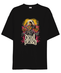 The Devil Wears Prada Tasarım Baskılı Oversize Unisex Tişört