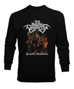 The Fallen Prophets Siyah Erkek Sweatshirt